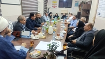برگزاری جلسه شورای خیرین سلامت  بیمارستان جوادالائمه (ع) شهرستان خرامه